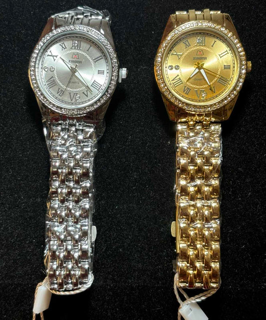 Circle totally gold & silver