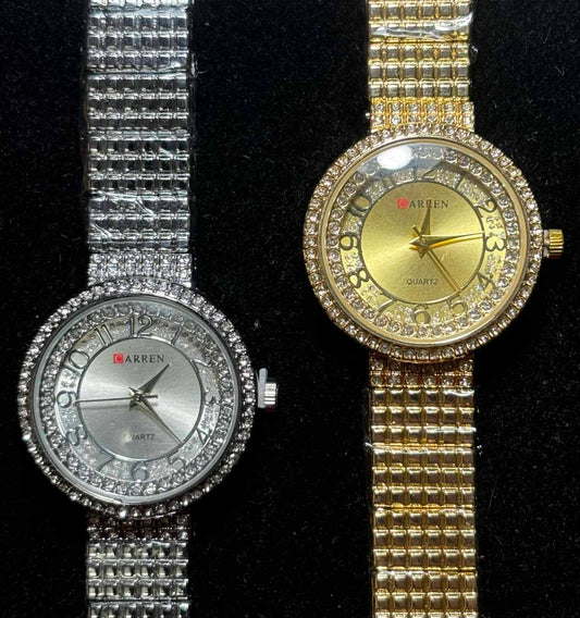 Circle totally stras gold & silver